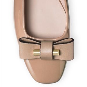 Stuart Weitzman Belle Flat in Patent Leather